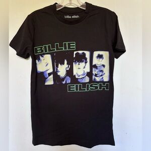 Billie Eilish Photo Panels Hit Me Hard Band T shirt